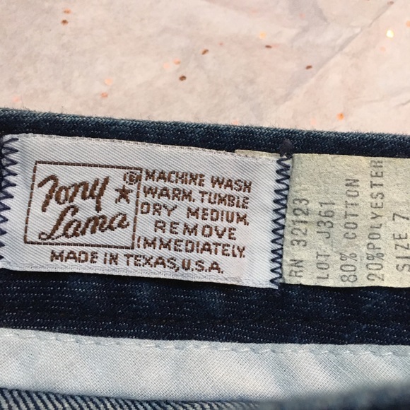 Vintage wide Leg super high waist 70’s jeans - Picture 7 of 7